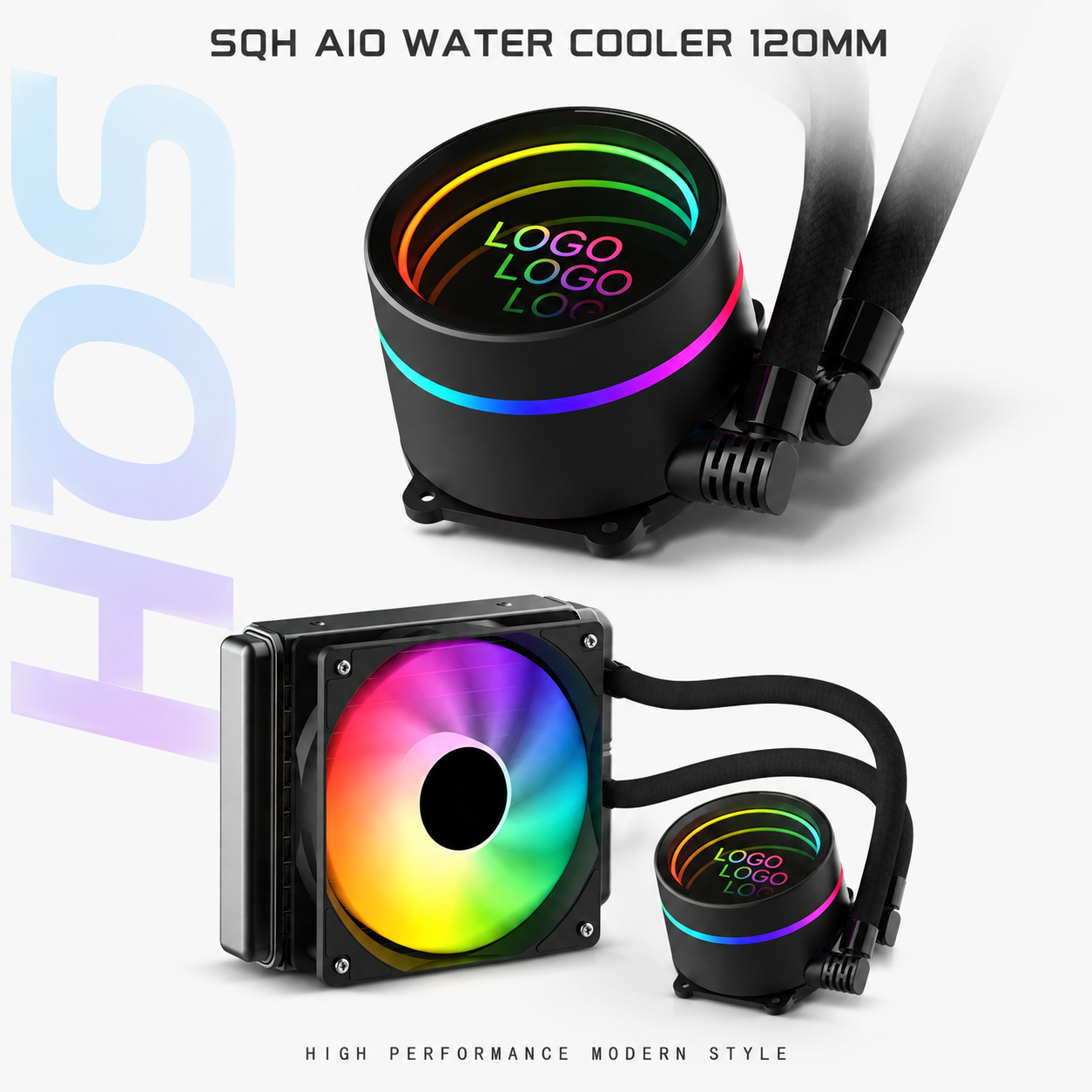 SQH-A01-120B AIO Water Cooler 120mm 3