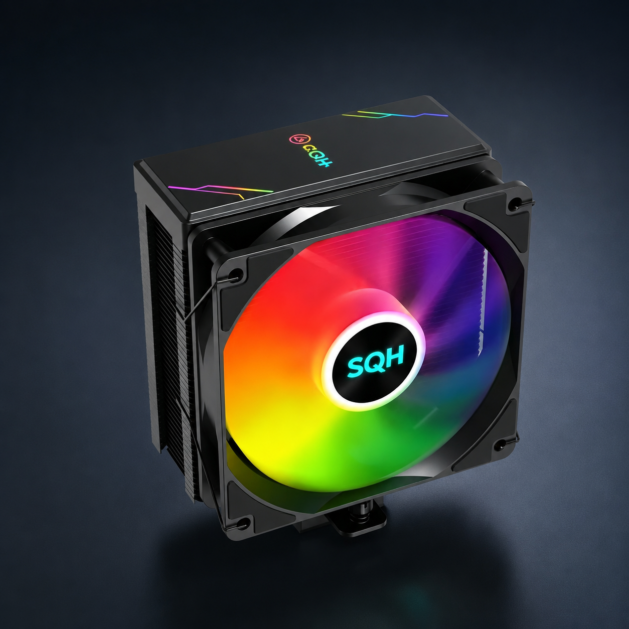 SQH-B002-12025 4-Heatpipe RGB Top Cover 5